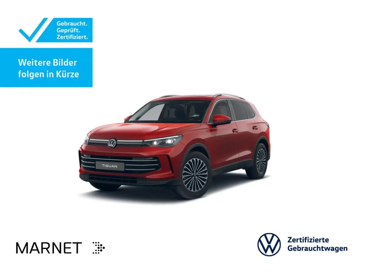 Volkswagen Tiguan 2.0 TDI Elegance Navi*AHK*Pano*StHzg*IQ-L Rot - 1