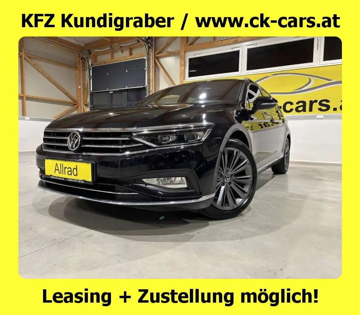 Volkswagen Passat Variant ELeg. 4x4 DIGITAL DISPLAY 360°KAMERA MATRIX AHK Schwarz - 1