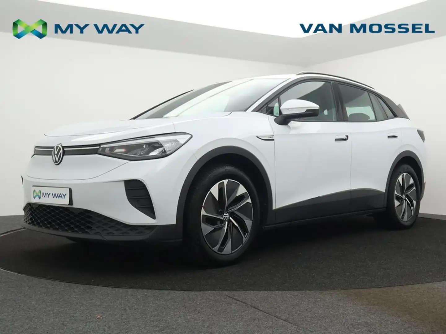 Volkswagen ID.4 Pro Performance 77kWh 204PK *NAVI*CRUISE*BLTH*APP-CONNECT-SFEERVERLICHTING*...* Blanc - 1