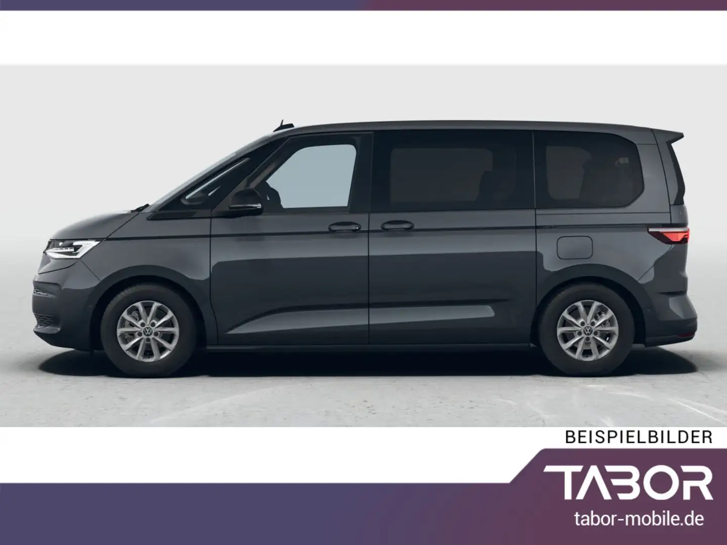 Volkswagen T7 Multivan T7  2.0 TDI 150 DSG Matrix eHk ACC Kam Grau - 2
