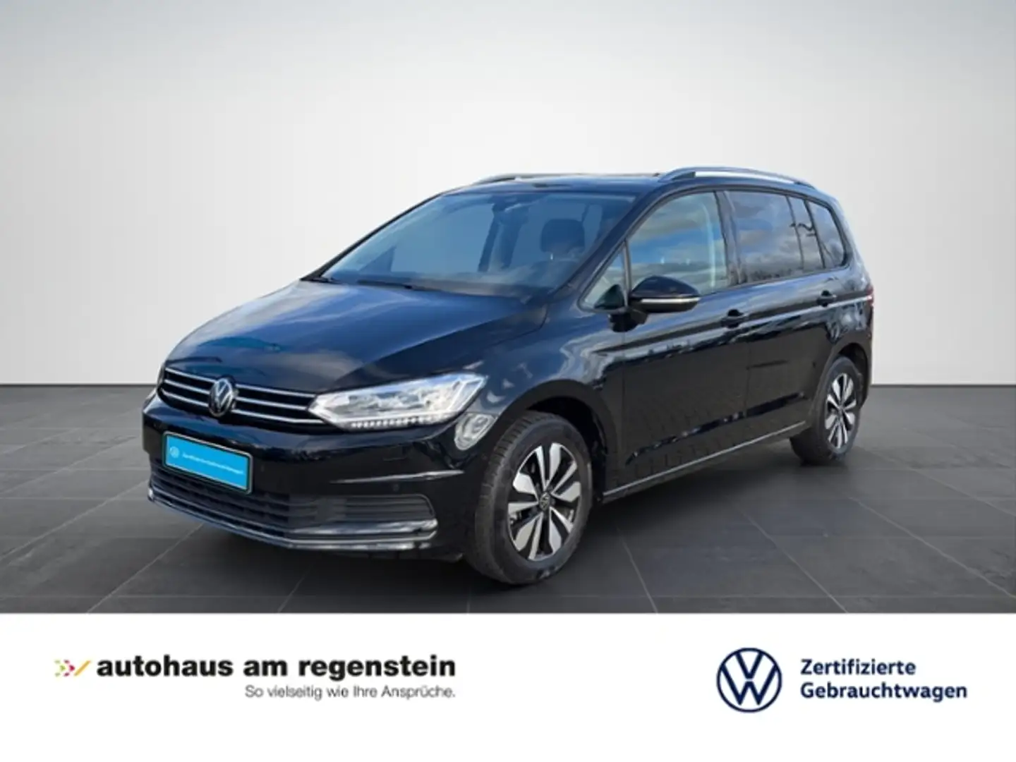 Volkswagen Touran 2.0TDI DSG Matrix/AHK/Navi/ACC/7-Sitzer Schwarz - 1