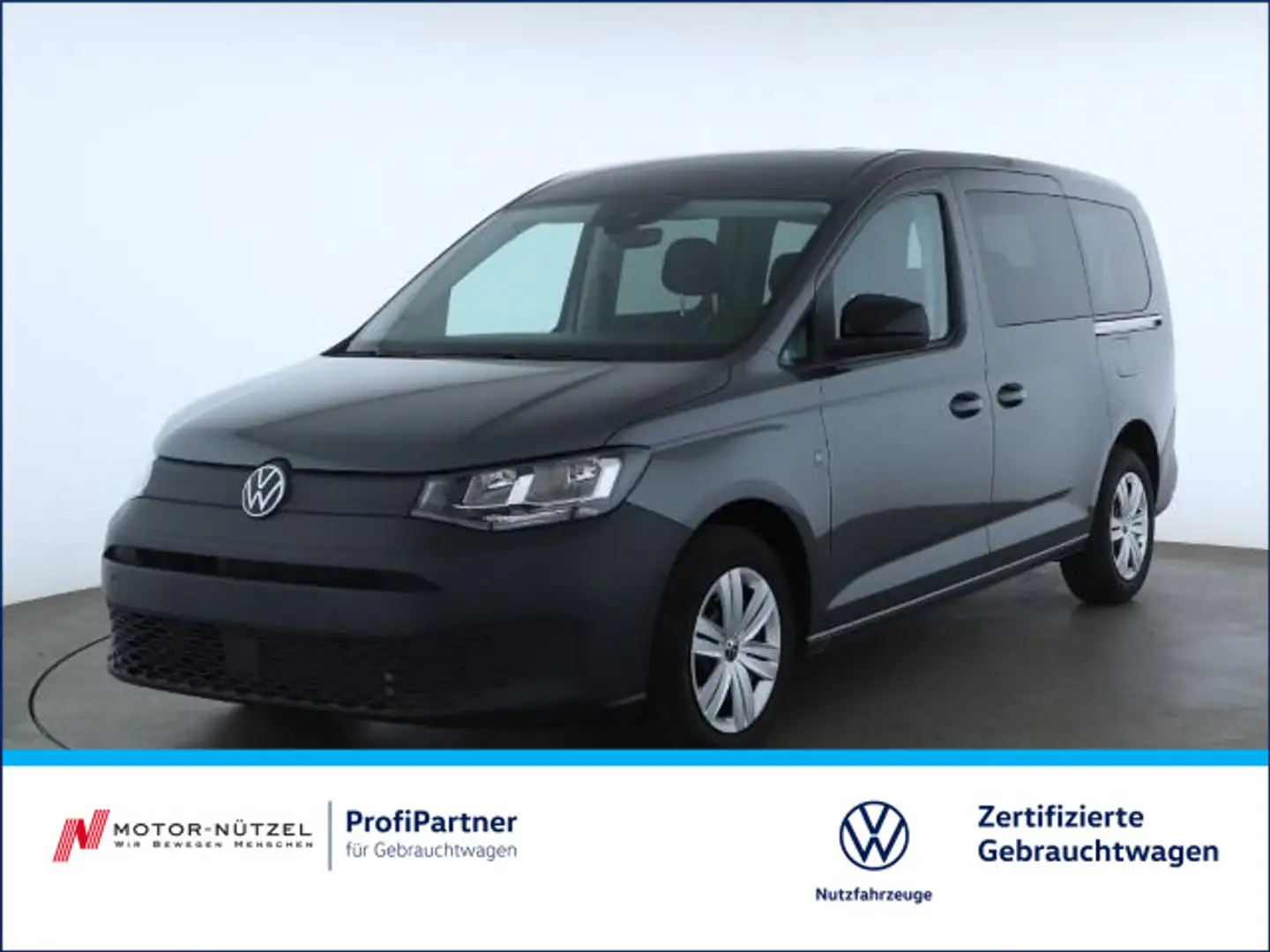 Volkswagen Caddy 1.5TSI DSG5JG+ACC+SHZ+RFK+PLA+GRA+AHK Grau - 1