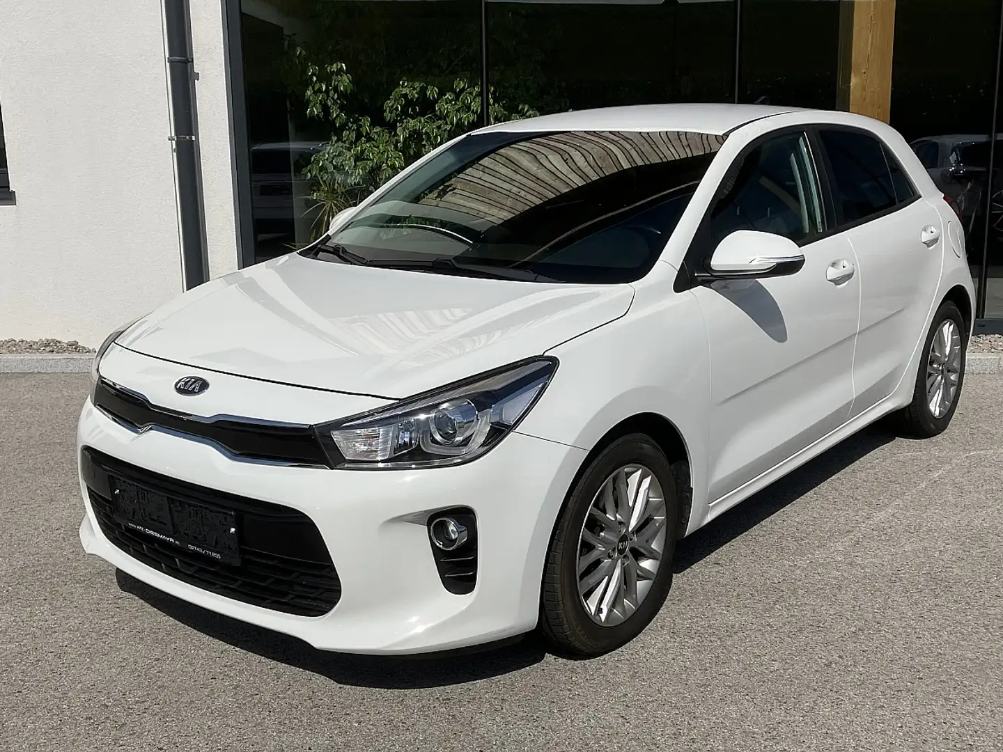 Kia Rio 1,0 TGDI GPF Silber ISG Weiß - 1