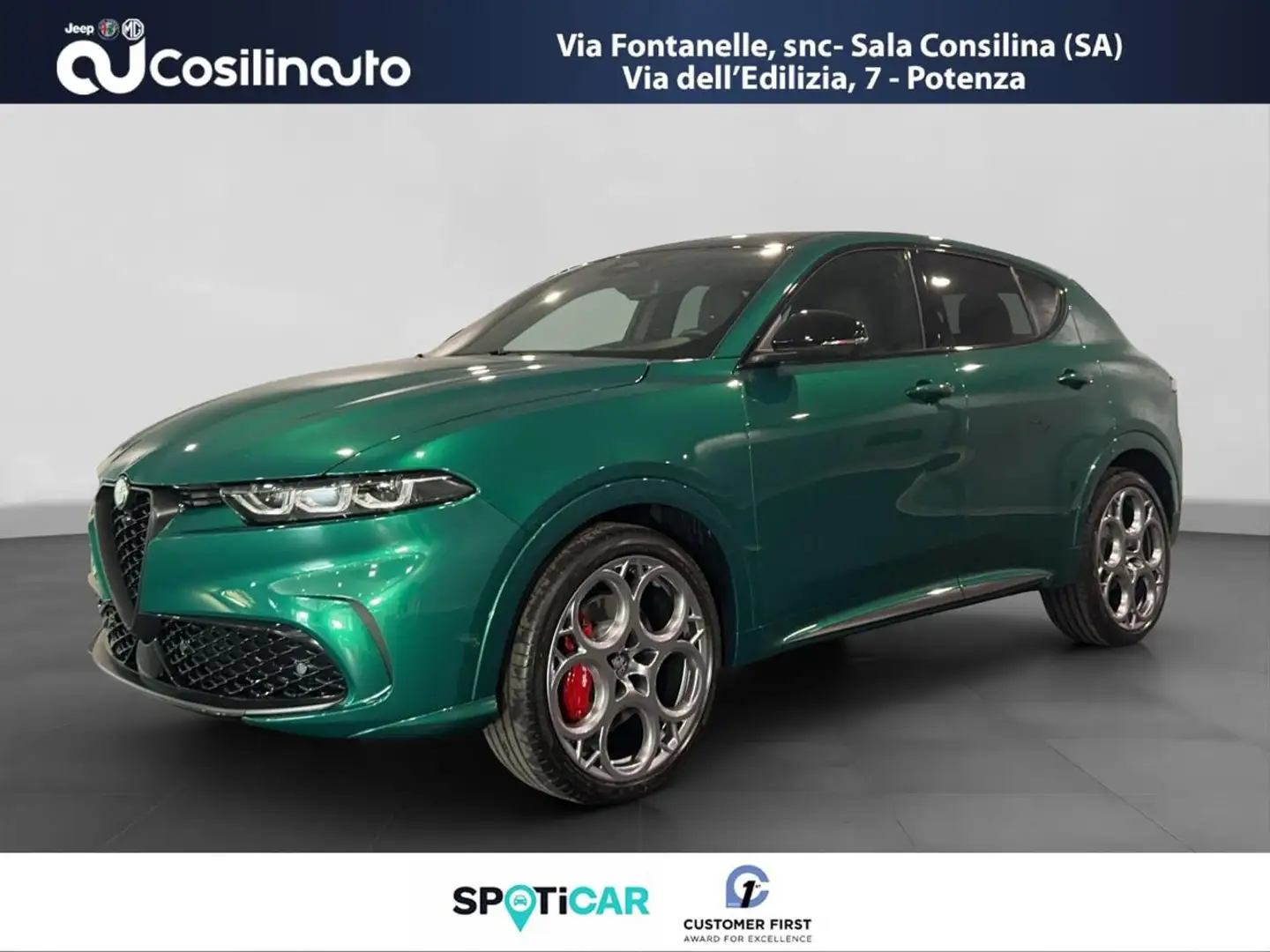 Alfa Romeo Tonale 1.5 160 CV MHEV TCT7 Tributo Italiano KM0 Verde - 1