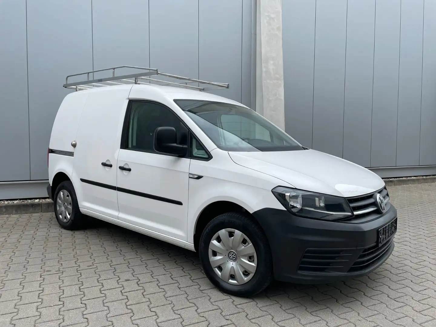 Volkswagen Caddy 2.0 TDI Kasten Klimaanlage AHK 1.Hand Wit - 2