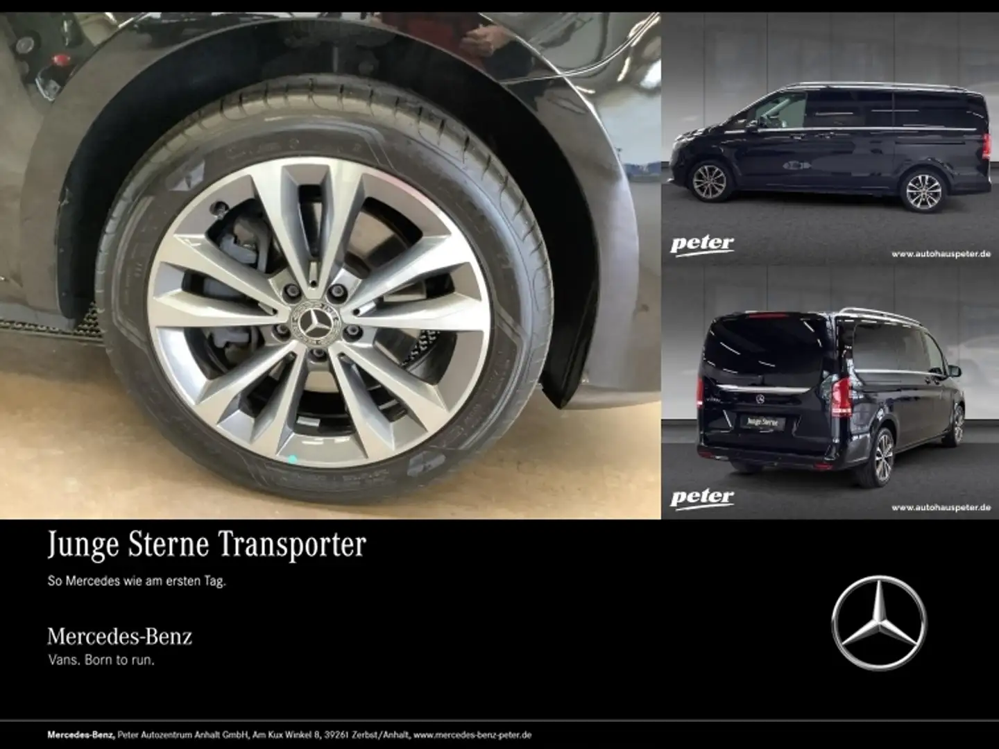 Mercedes-Benz V 250 d Avantgarde Lang ILS-LED/Distronic/MBUX Schwarz - 1