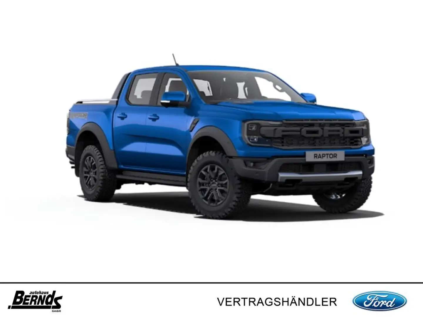 Ford Ranger 2,0 l EcoBlue Doppelkabine Autm. Raptor Laderaumr. Blau - 1