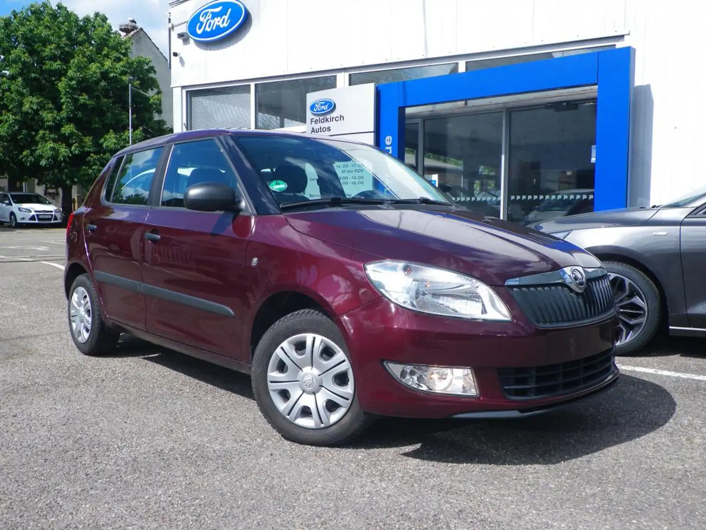 Skoda Fabia II PH2 1.2 60 BV5 COOL EDITION 5P / E85 Rood - 1