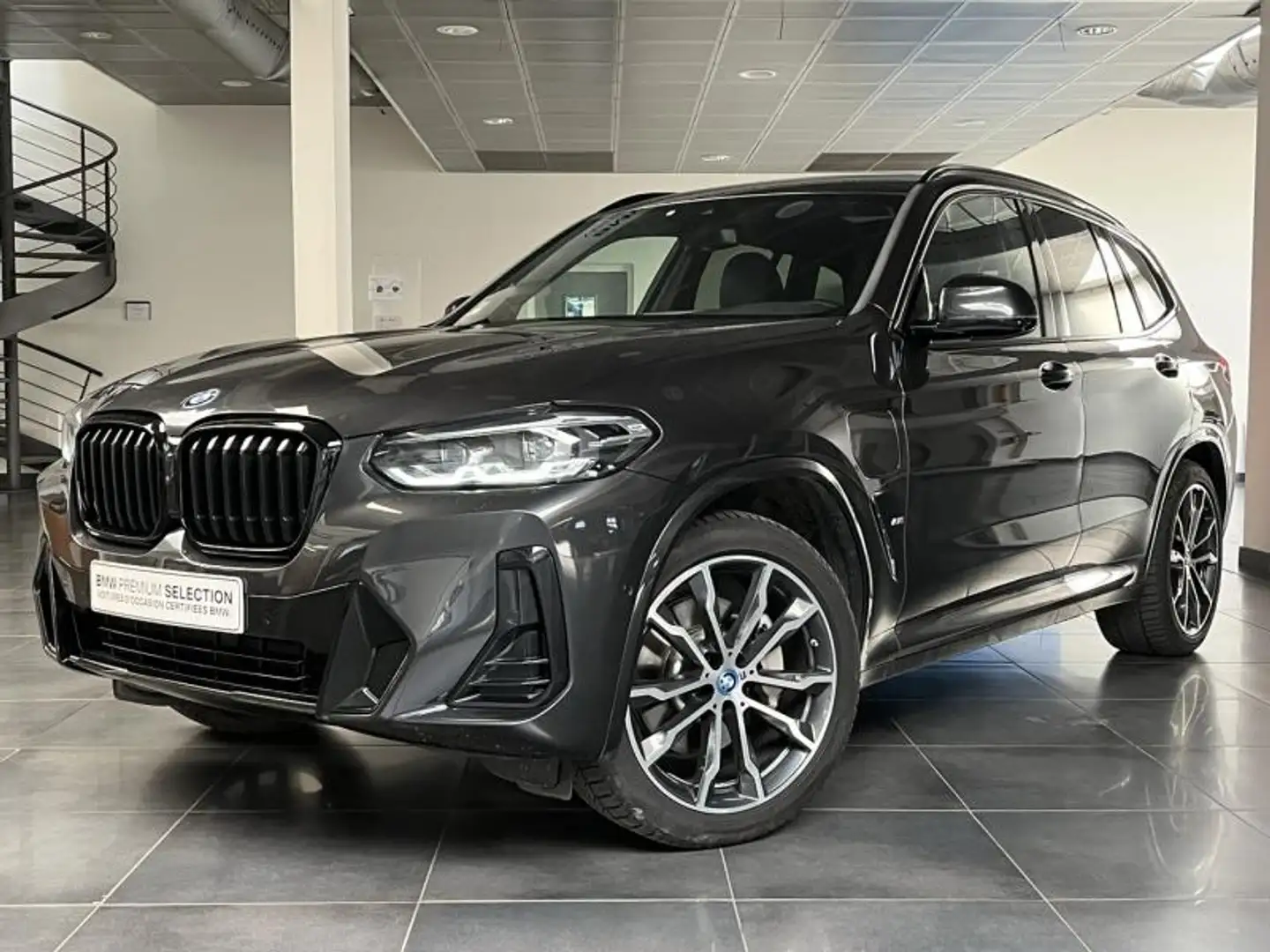 BMW X3 xDrive30e 292ch M Sport Gris - 1