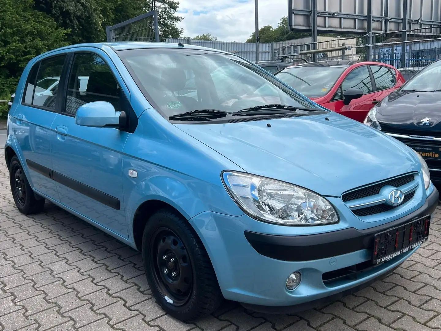 Hyundai Getz 1.4 GLS*TOP*NEU TÜV*GEWAHR* Blau - 2