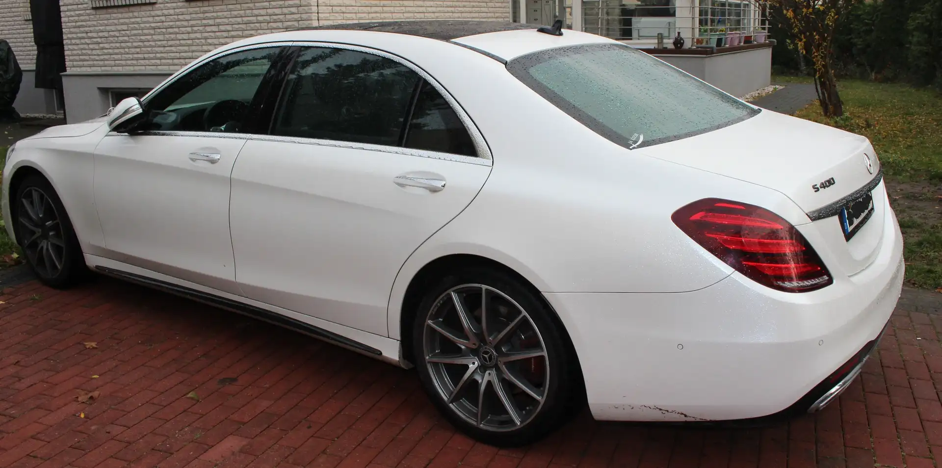 Mercedes-Benz S 400 S 400 d Lang* 4Matic *AMG*Designo*Pano*9G-TRONIC Weiß - 2