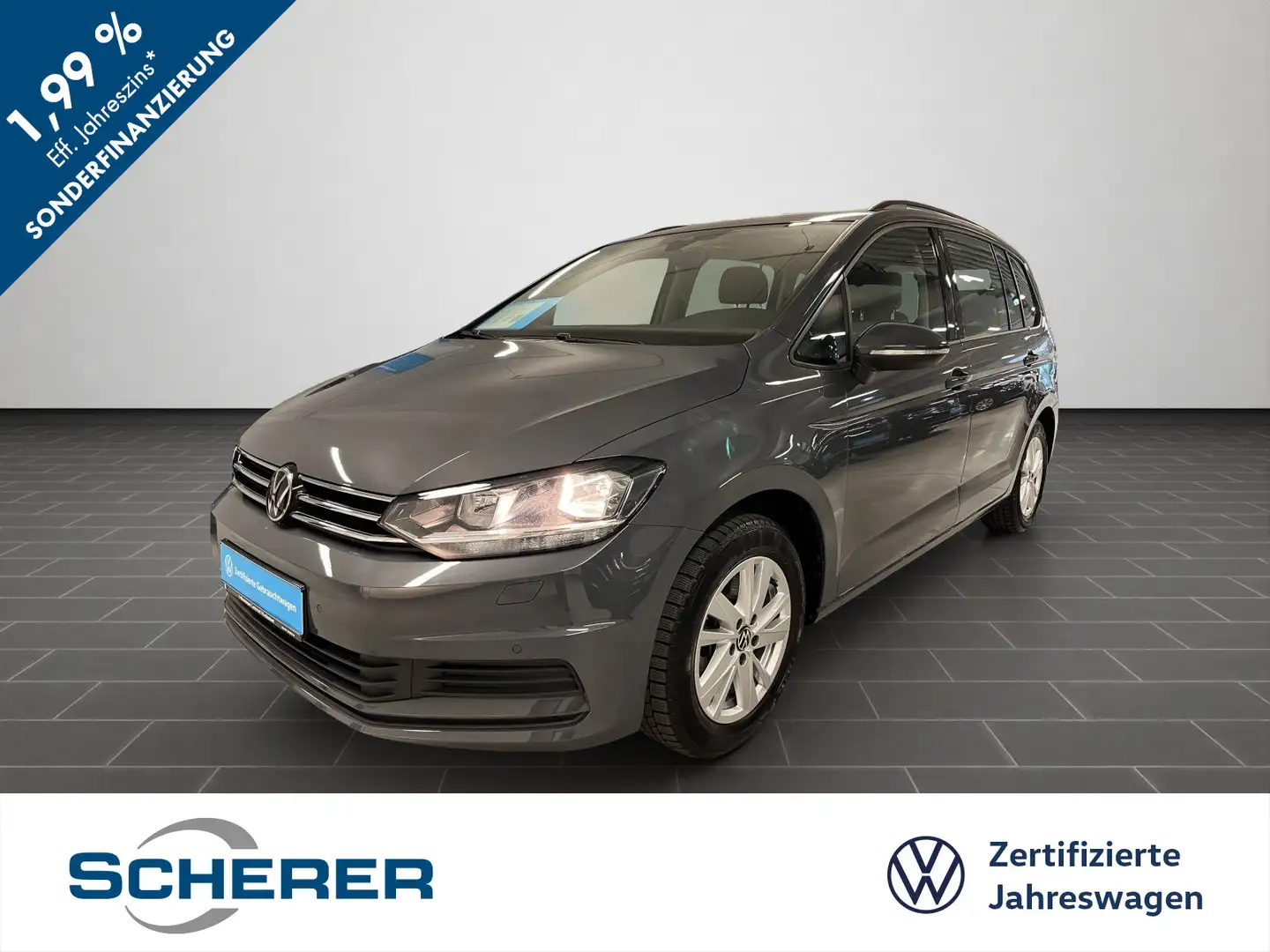 Volkswagen Touran 1.5 TSI Comfortline, 7-Sitzer, Navi, Sitz Grau - 1
