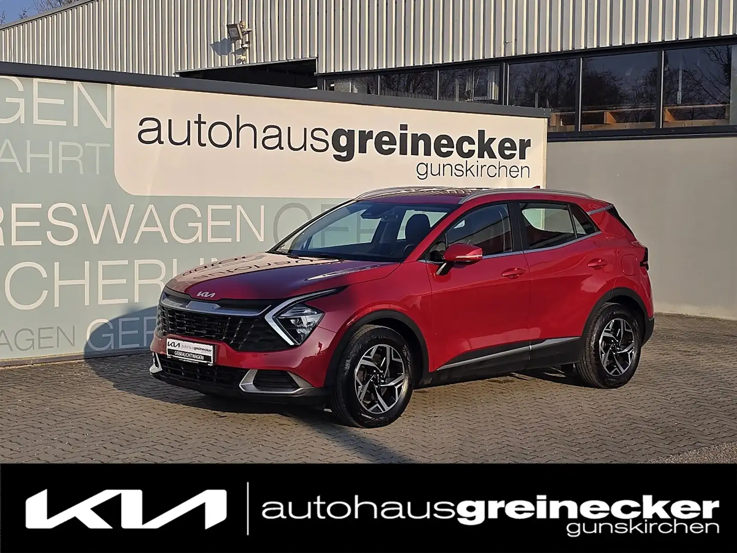 Kia Sportage 1,6 TGDI Silber Rot - 1