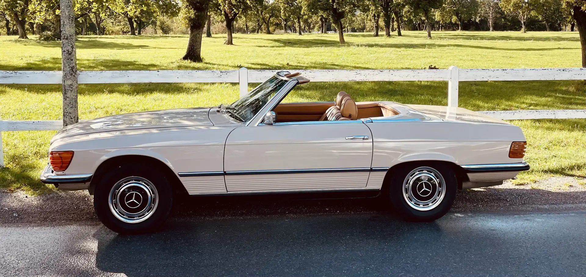 Mercedes-Benz SL 350 R 107 Beige - 1