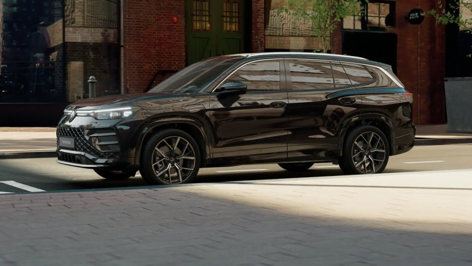 Volkswagen Tayron R-Line 1.5 eHybrid NAVI+AHK+SITZHZ+ACC Klima Navi Negro - 2