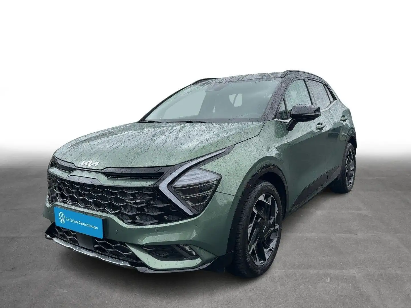 Kia Sportage 1.6 T-GDI GT-Line NAVI LEDER KAMERA Groen - 2