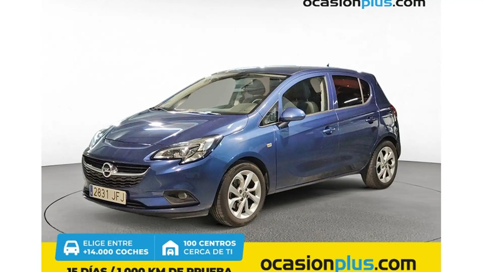 Opel Corsa 1.4 Turbo S&S Selective 100 Azul - 1