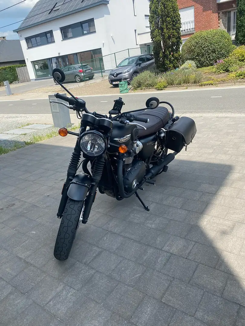 Triumph Bonneville T120 BLACK MAT Noir - 2