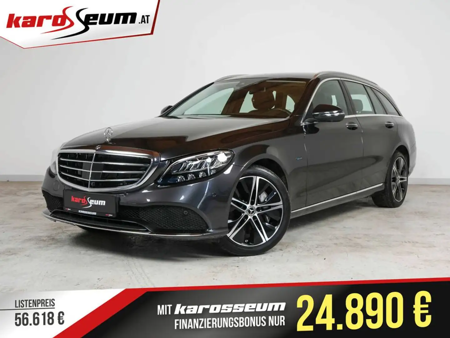 Mercedes-Benz C 300 T de Avantgarde *LEDER*RFK*SHZ*LED**NAVI* Grau - 1