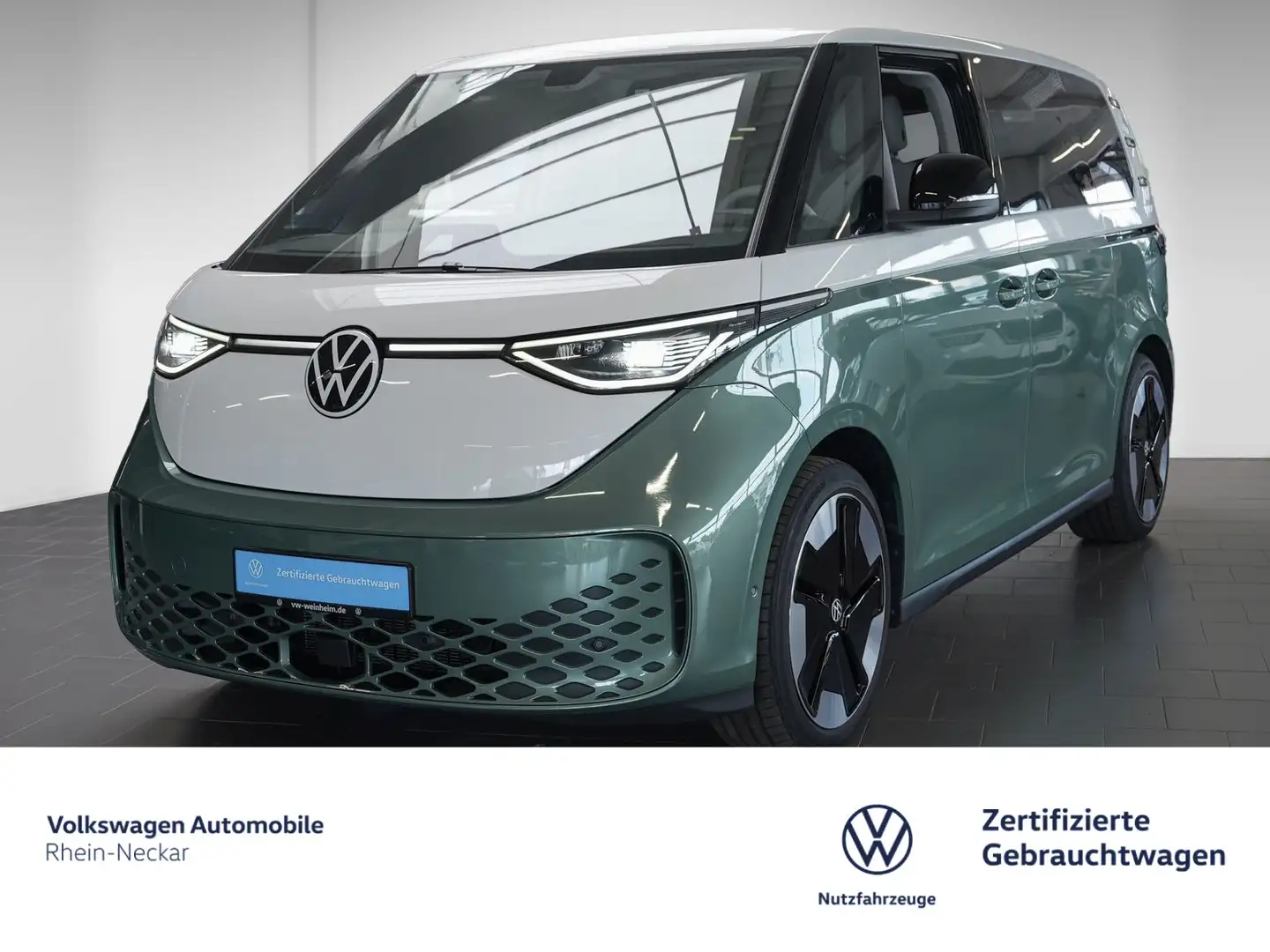 Volkswagen ID. Buzz ID.Buzz Bus PRO 150kW LED Automatik AHK uvm Verde - 2