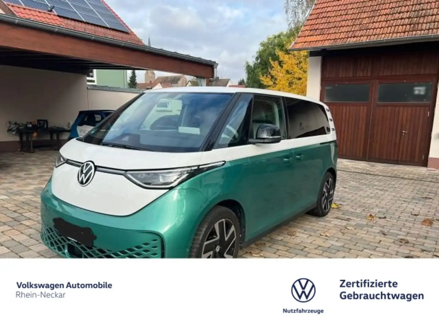 Volkswagen ID. Buzz ID.Buzz Bus PRO 150kW LED Automatik AHK uvm Zielony - 2