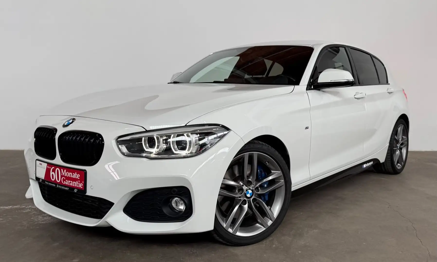 BMW 125 D F20 M SPORT LED H&K NAVI ALCANTARA SHADOW Blanc - 1