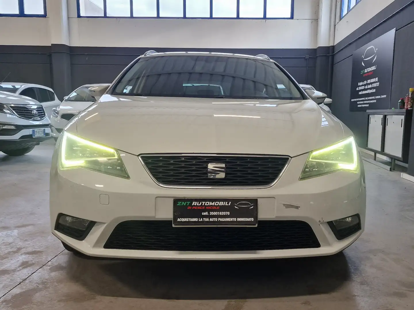 SEAT Leon Leon III 2013 ST ST 1.6 tdi cr Business High s Bianco - 2