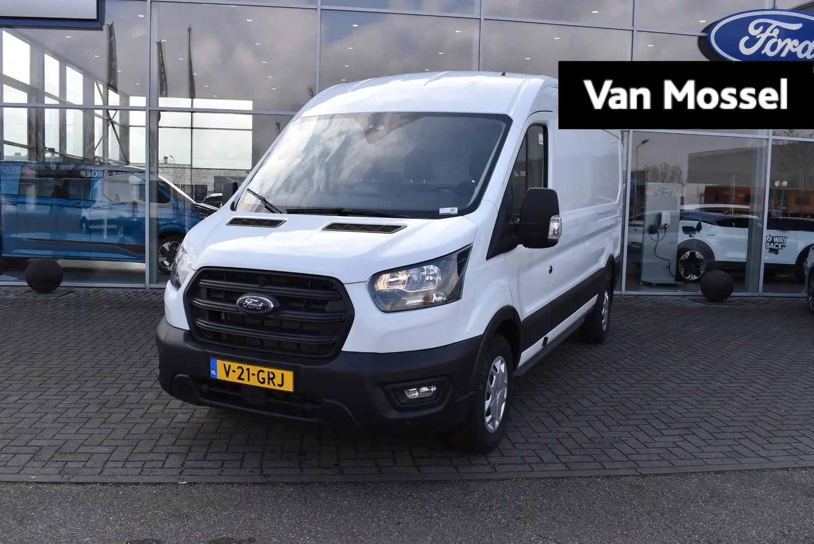 Ford Transit 350 2.0 TDCI L3H2 Trend Automaat 130 pk | Tussensc Wit - 1
