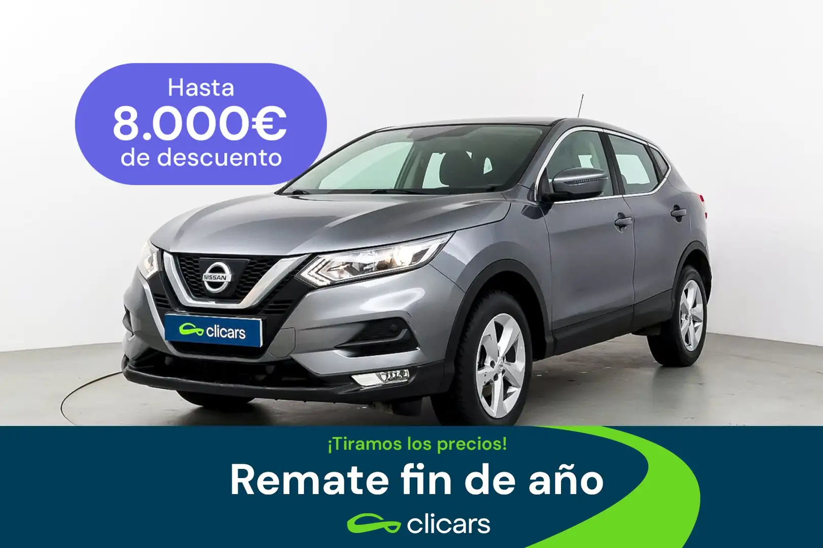 Nissan Qashqai 1.5dCi Acenta 4x2 Gris - 1