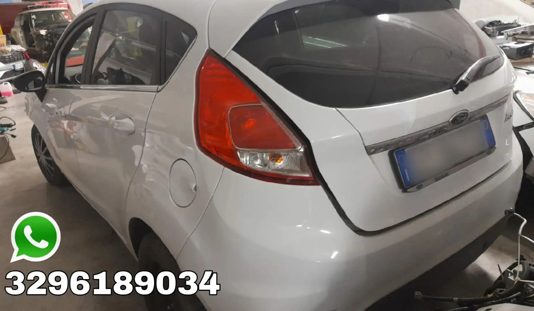 Ford Fiesta Fiesta 5p 1.4 Black and White edition Wit - 1