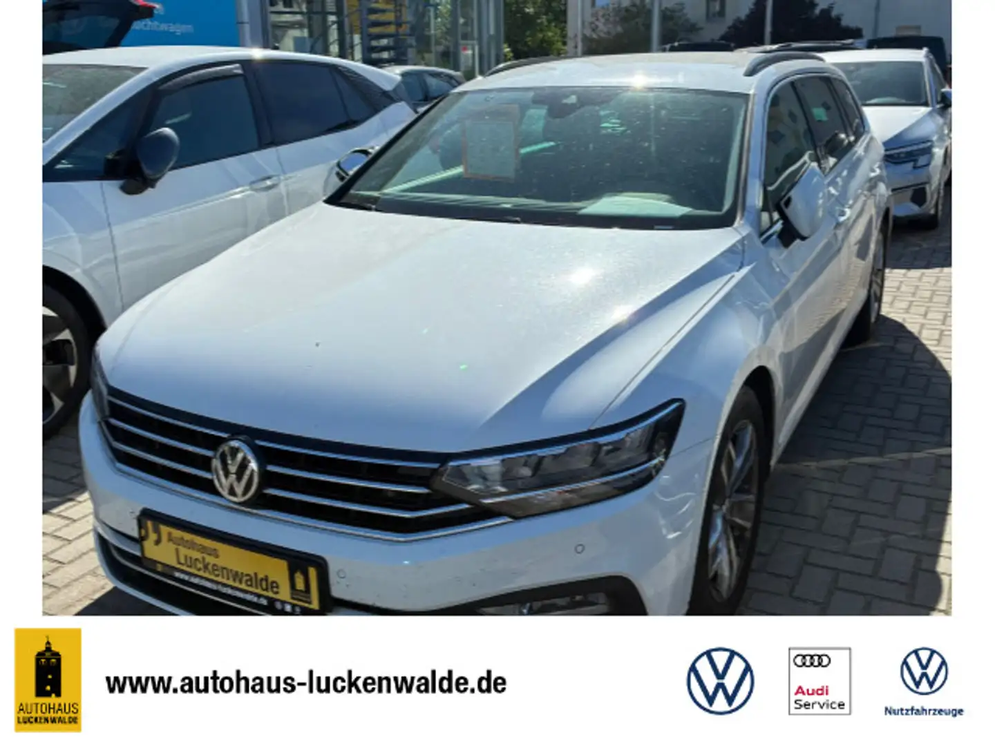 Volkswagen Passat Variant 2.0 TDI Business DSG *ACC*R-CAM* Weiß - 1
