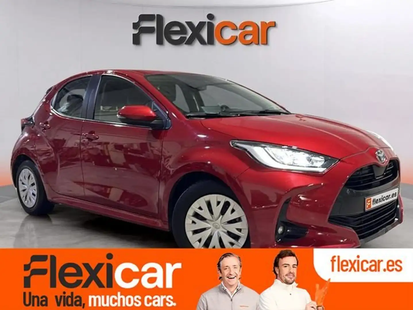 Toyota Yaris 120H 1.5 Active Tech Rojo - 1