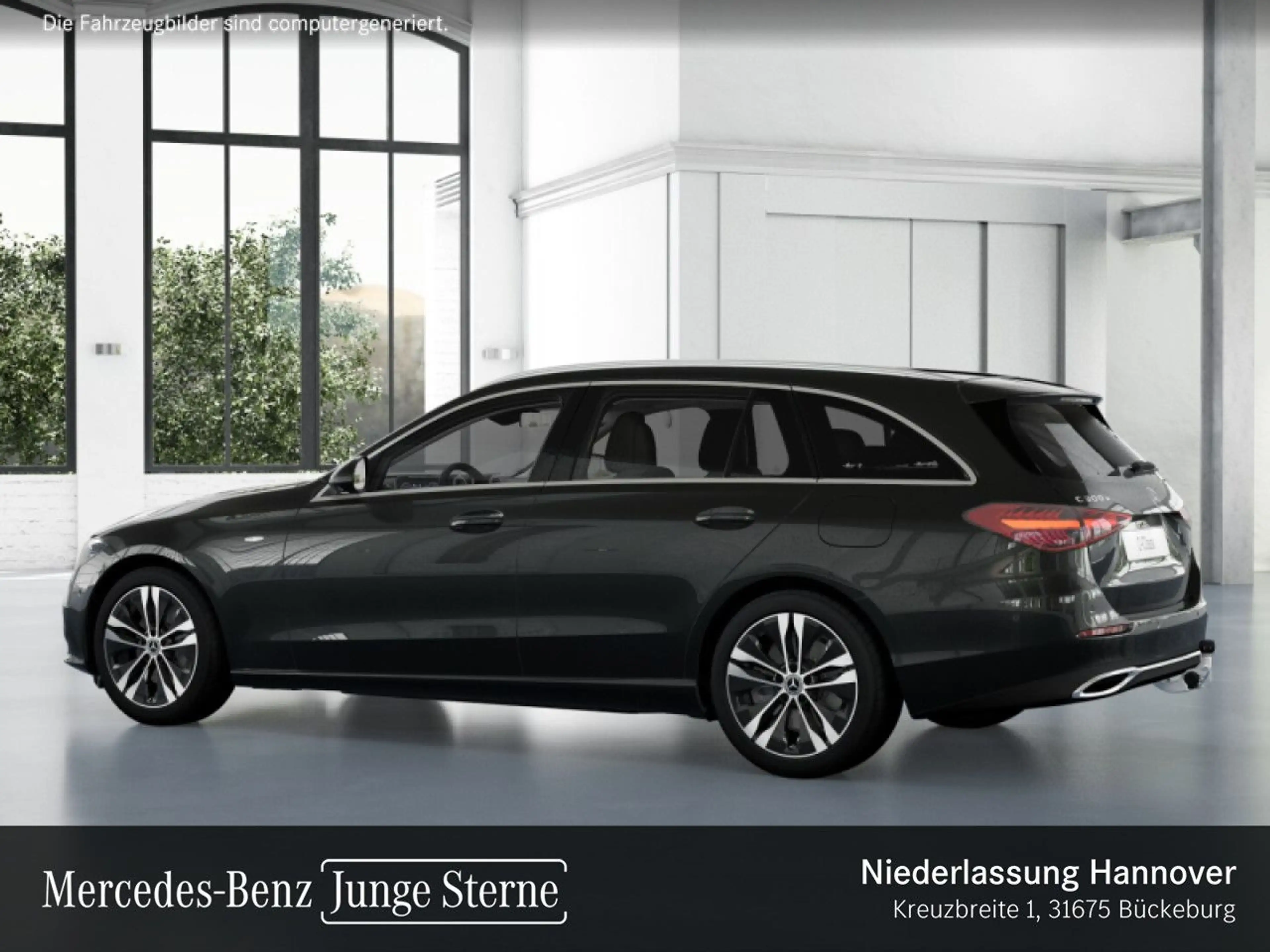 Mercedes-Benz C 300 e T AVANTG+PANO+360+AHK+LED+KEYLESS+9G — photo 15