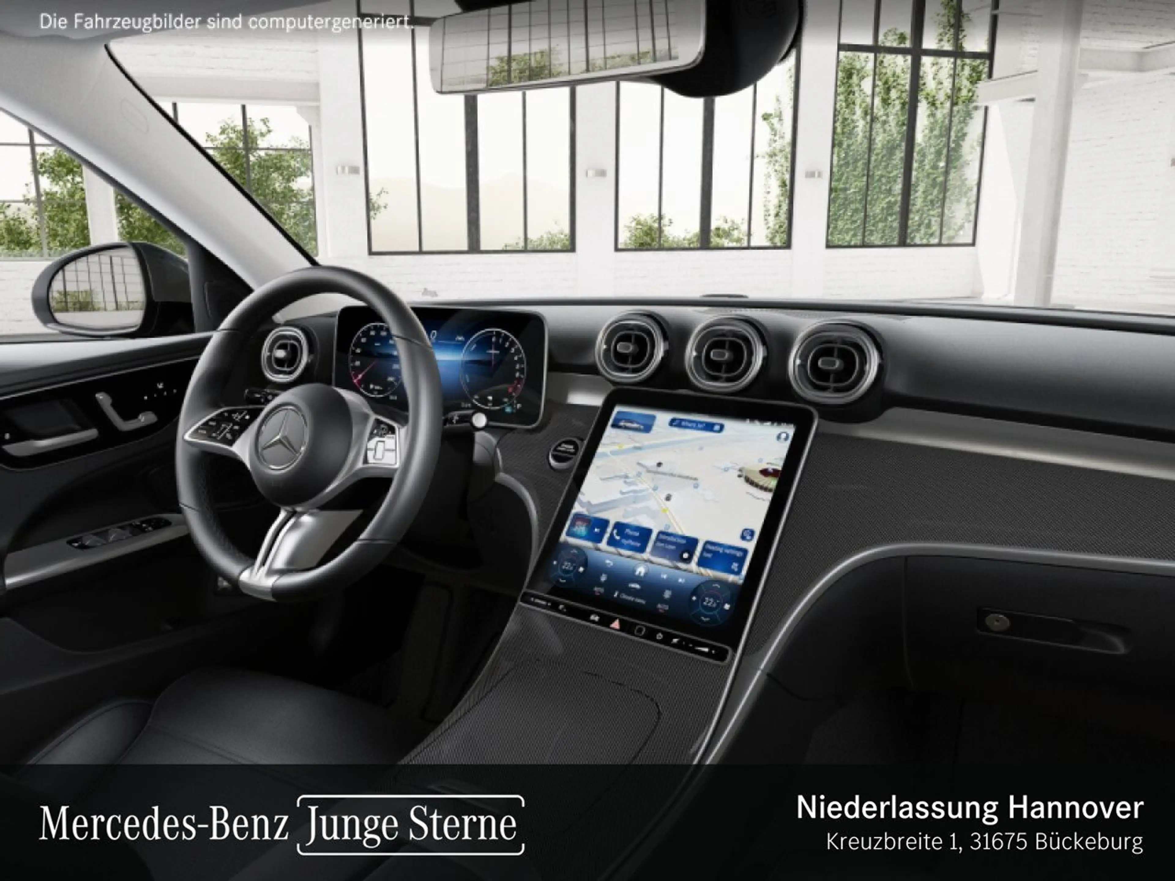 Mercedes-Benz C 300 e T AVANTG+PANO+360+AHK+LED+KEYLESS+9G — photo 11