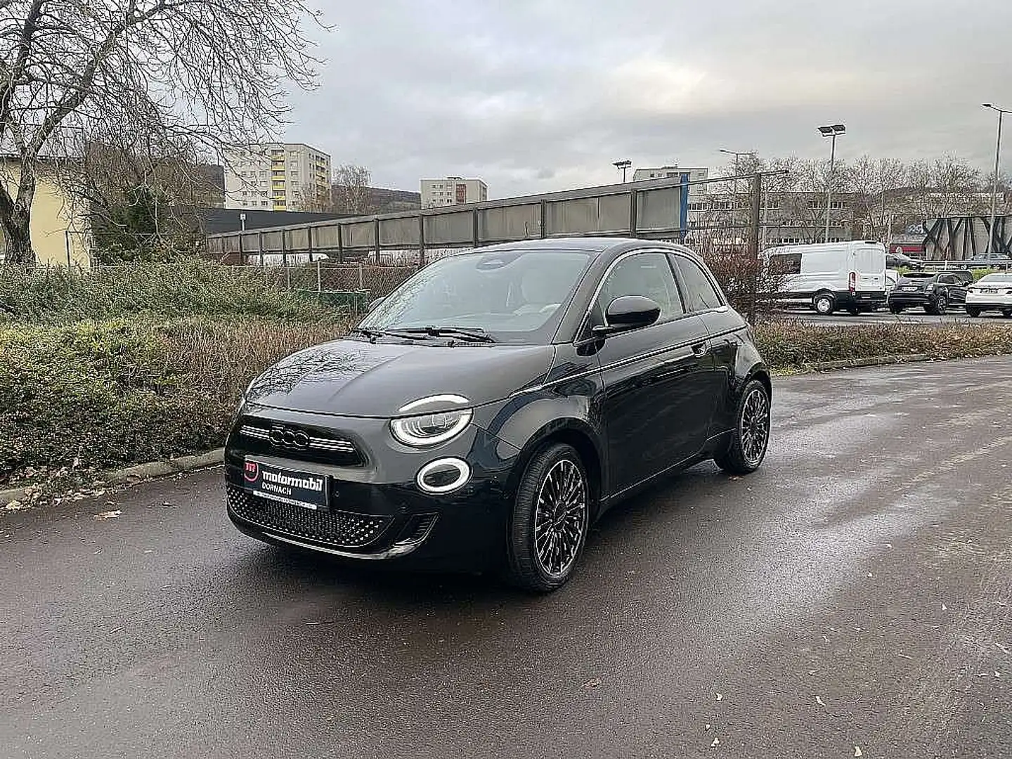 Fiat 500 Elektro La Prima 42 kWh Noir - 1