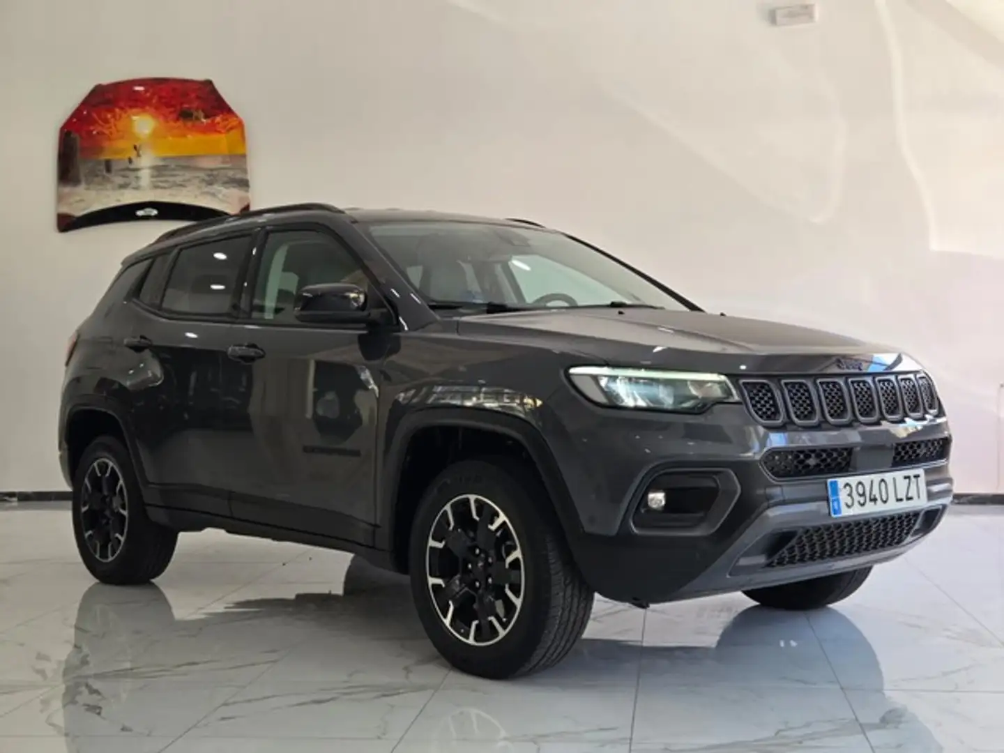 Jeep Compass 4Xe 1.3 PHEV 177kW Trailhawk AT AWD Gris - 2