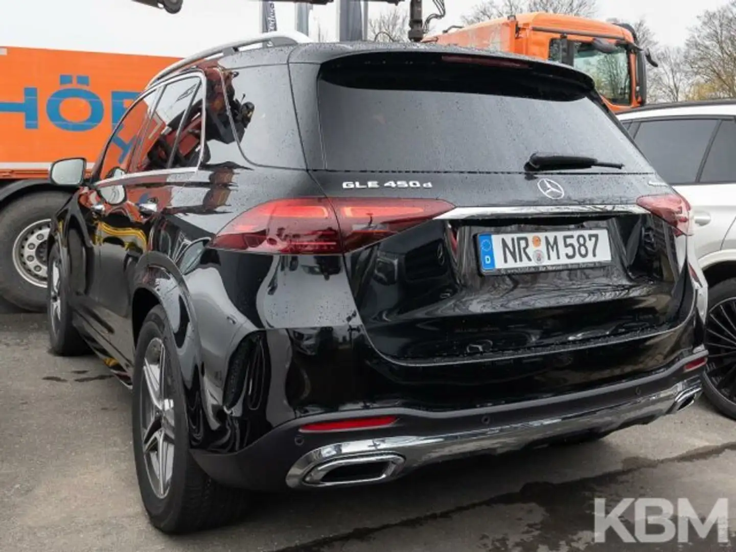 Mercedes-Benz GLE 450 GLE 450 d 4M AMG°KEYL°MEMO°360°BUR°PAN°AHK° Schwarz - 2