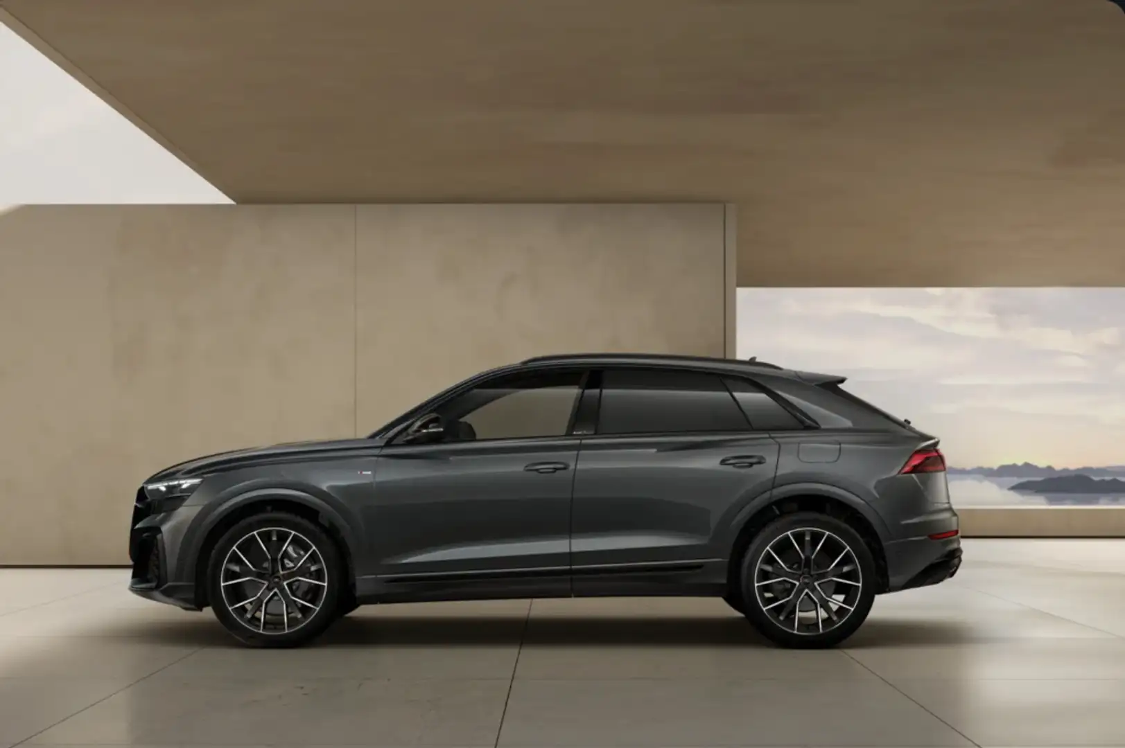 Audi Q8 TFSIe Black line quattro tiptronic 290kW Schwarz - 2