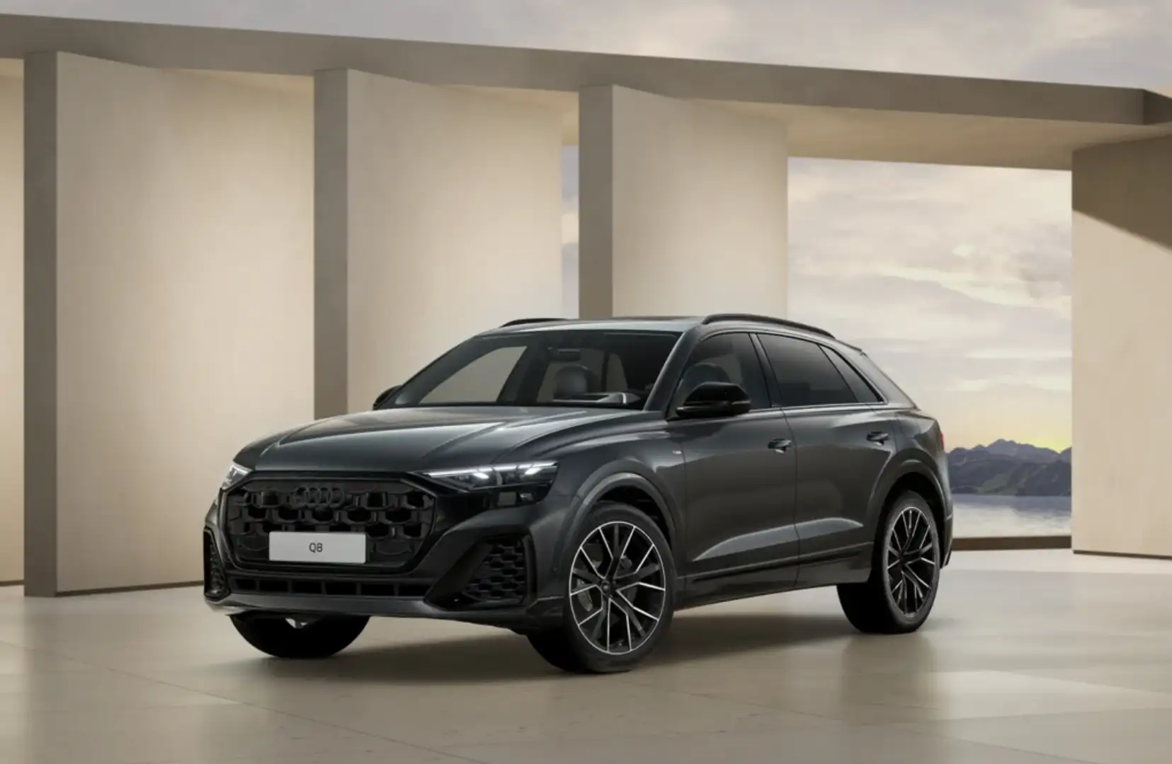 Audi Q8 TFSIe Black line quattro tiptronic 290kW Schwarz - 1