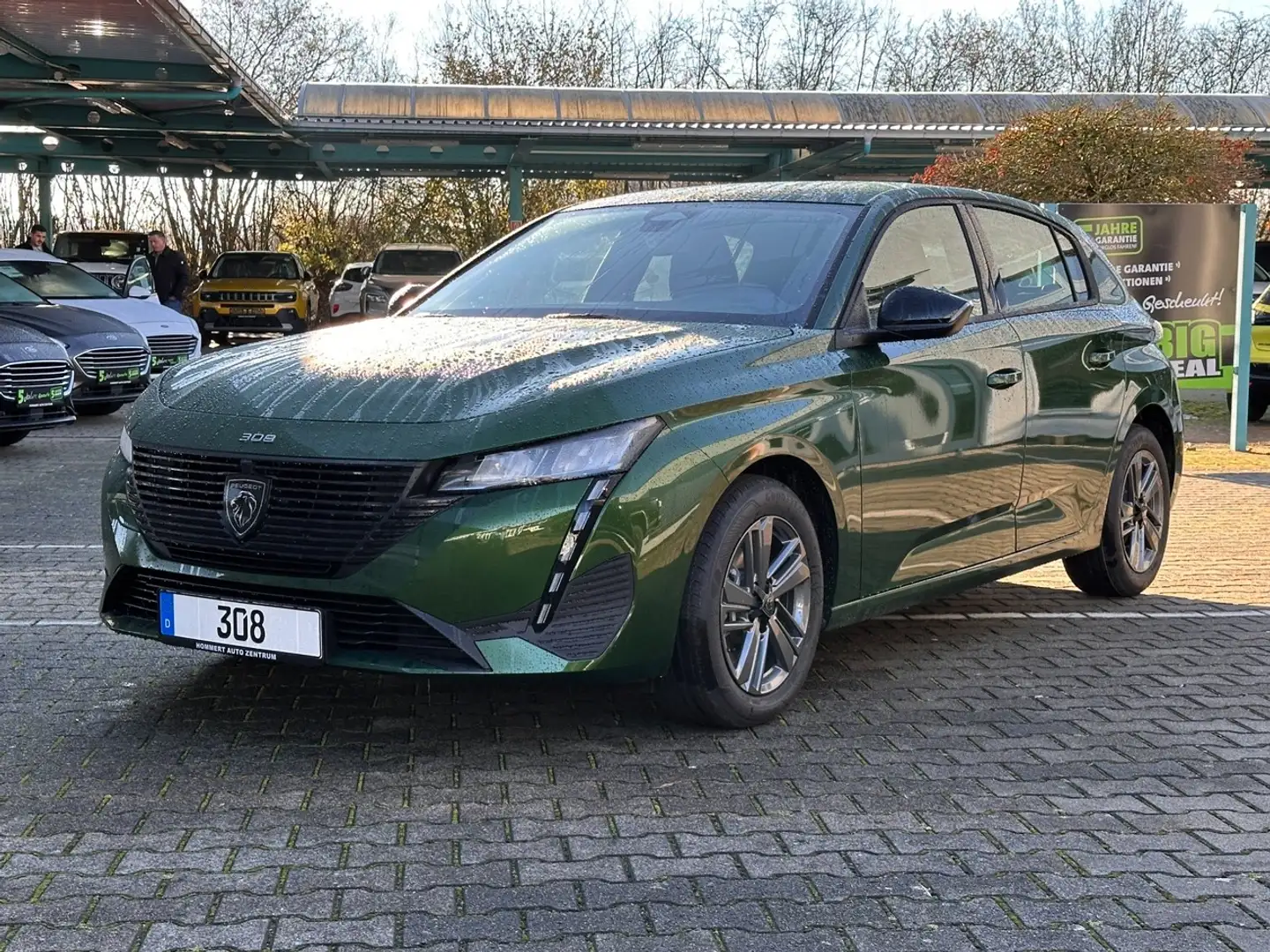 Peugeot 308 1.2 Hybrid 136 Active Pack *Sitzhzg*LED* Vert - 2
