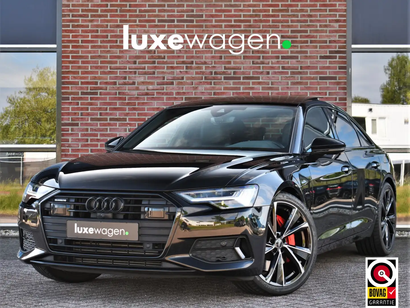Audi A6 Limousine 50 TFSI e quattro Pano ACC 360 El-zetels Zwart - 1