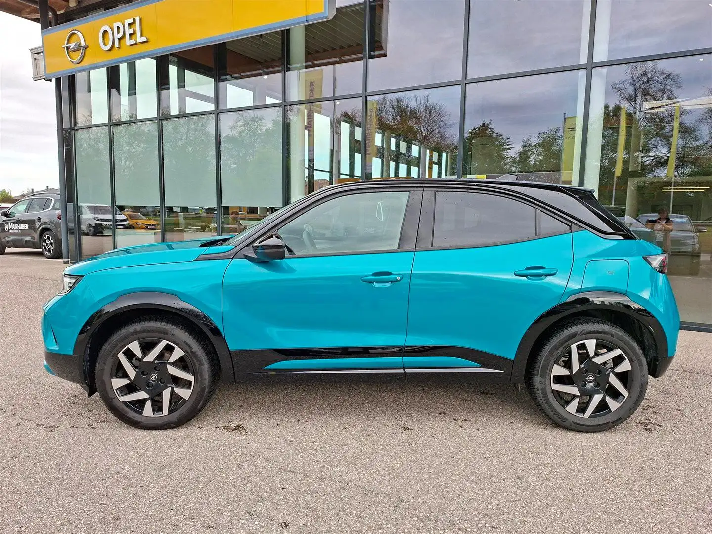 Opel Mokka 1,2 Direct Injection Turbo GS Aut. Grün - 2