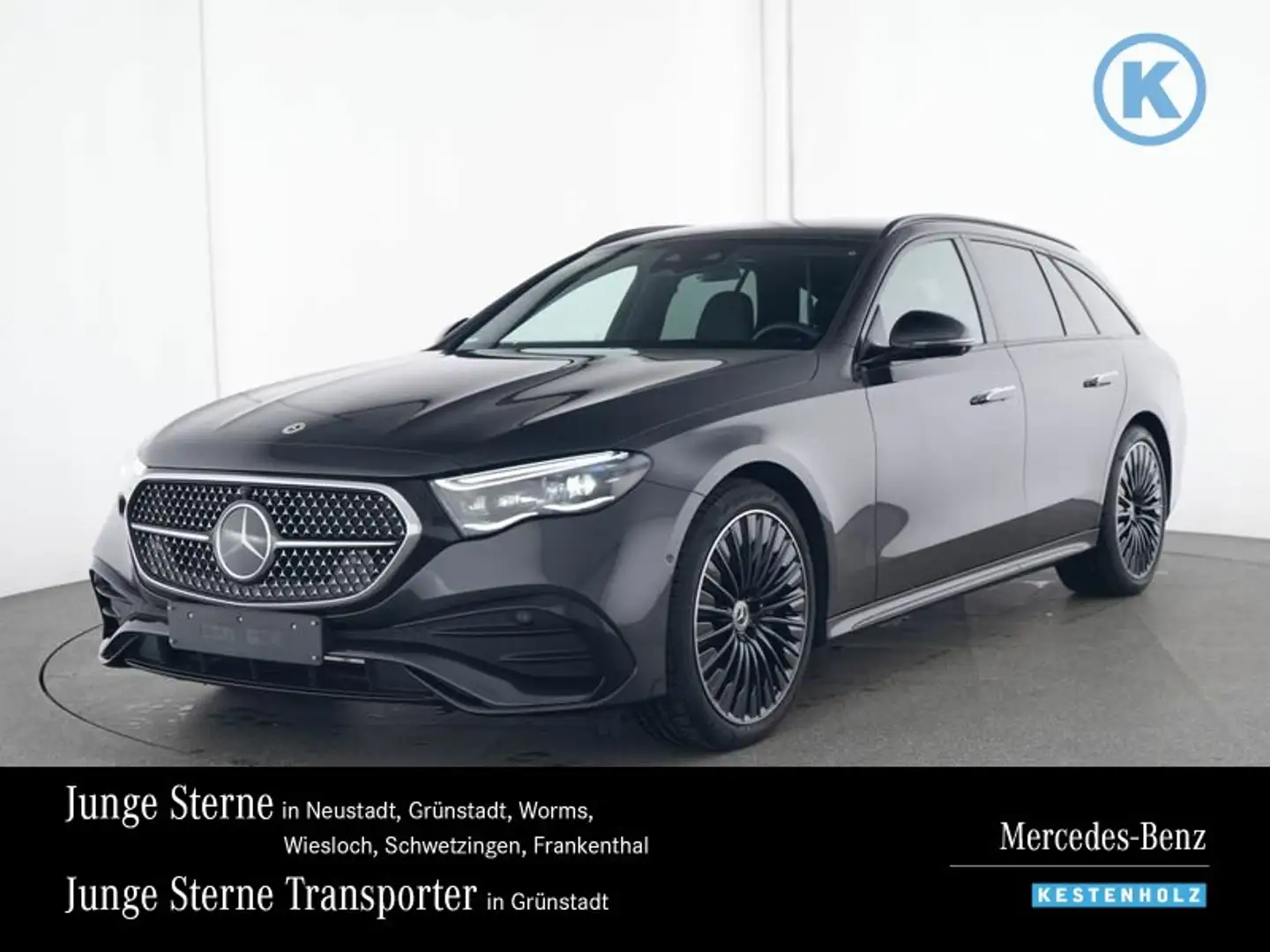 Mercedes-Benz E 220 E 220 d 4M T AMG+SUPERSCREEN+DISTRO+360+BURME-4D Grau - 1