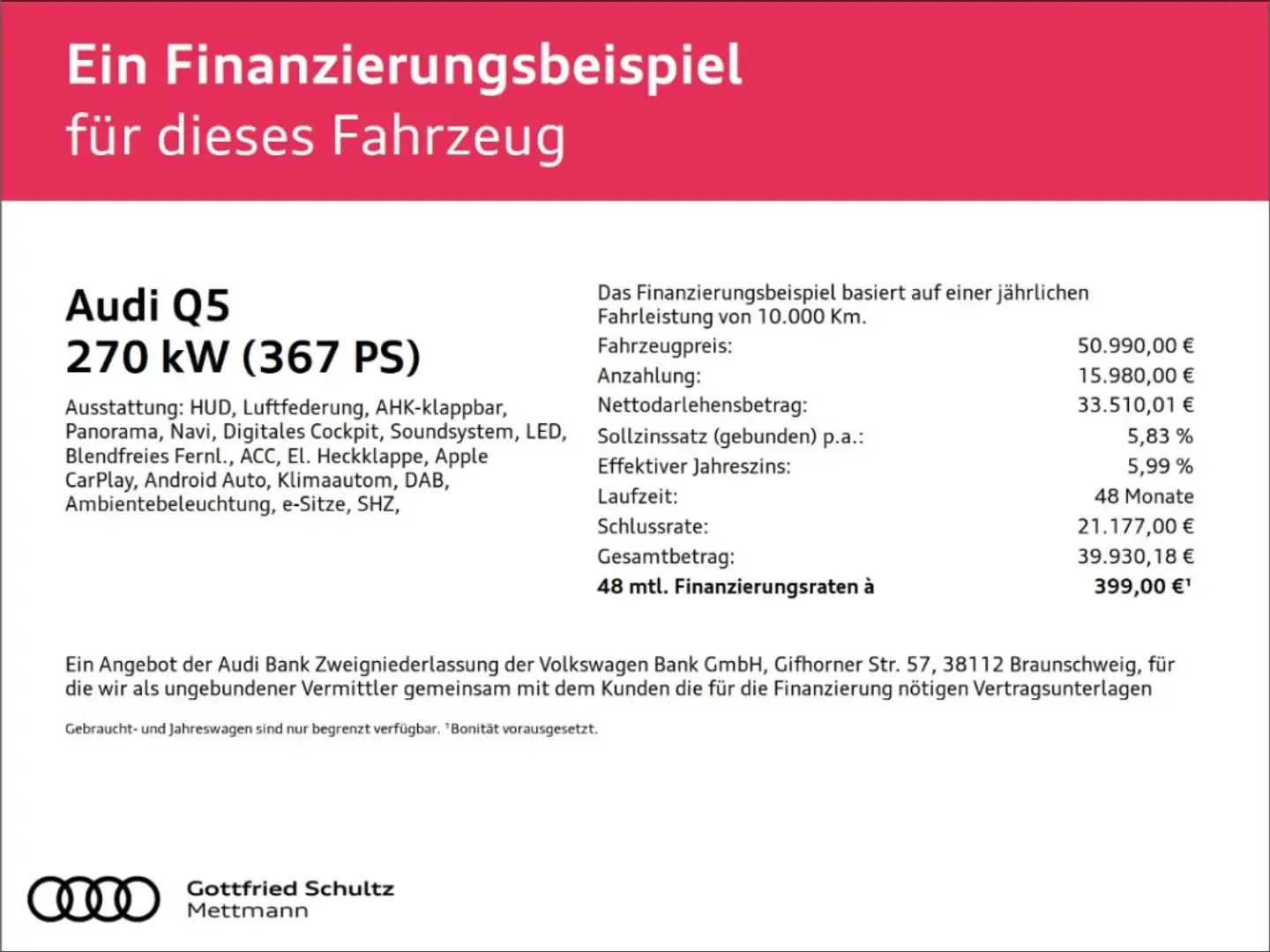 Audi Q5 55 eTFSI S-LINE AHK HUD PANO NAVI Grau - 2