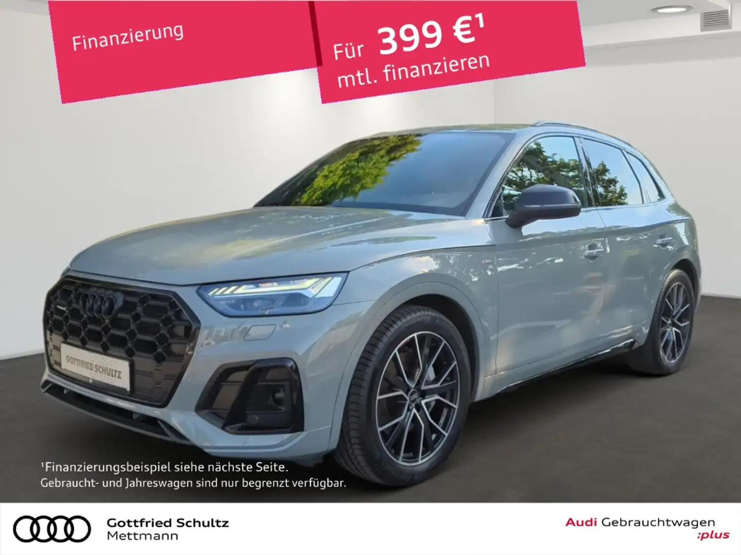 Audi Q5 55 eTFSI S-LINE AHK HUD PANO NAVI Grau - 1