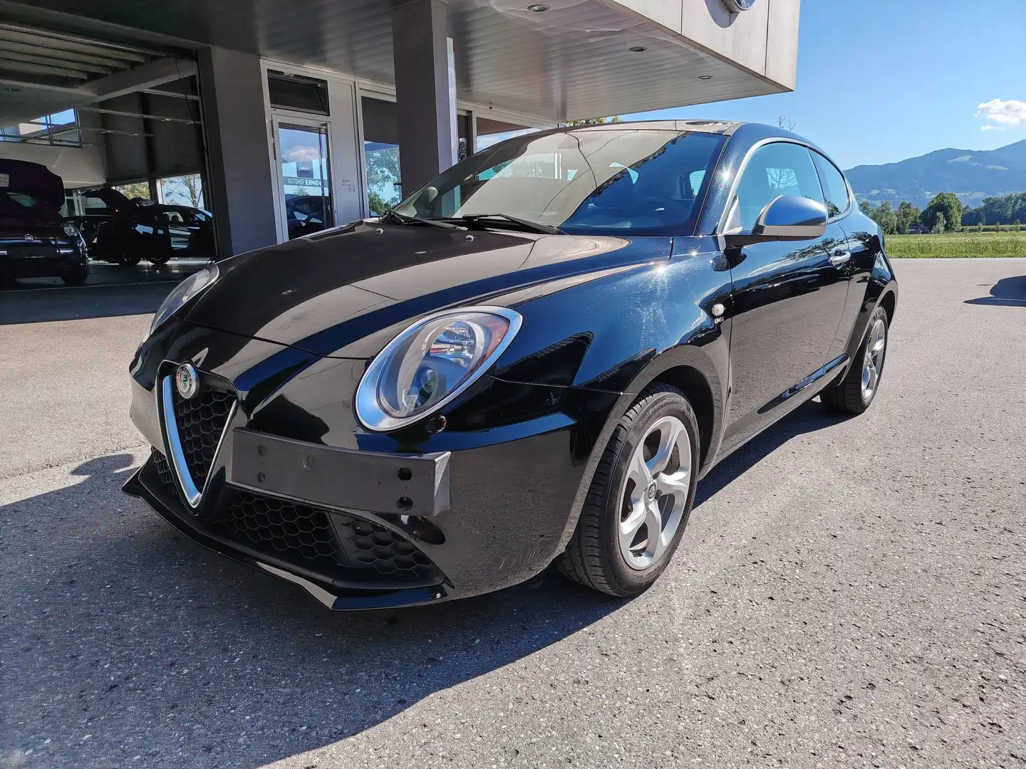Alfa Romeo MiTo 1,4 Schalter Schwarz - 1