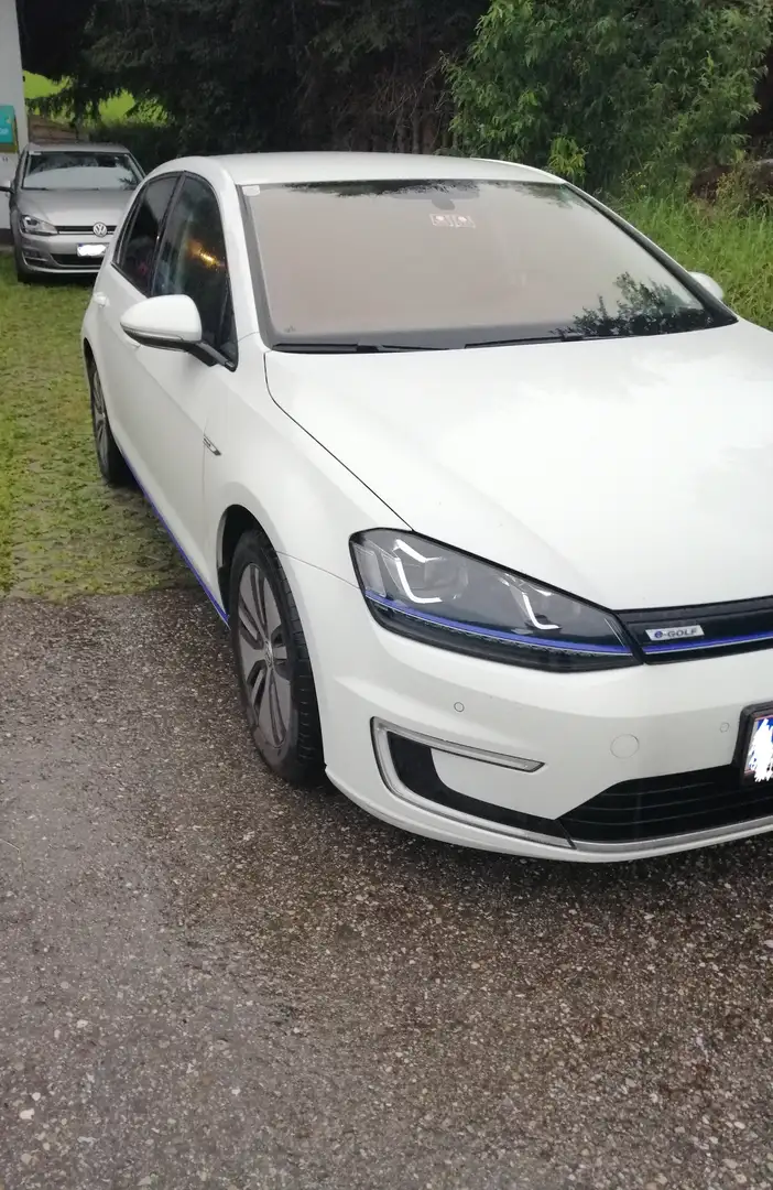 Volkswagen e-Golf e-Golf 24,2kWh (mit Batterie) Weiß - 2