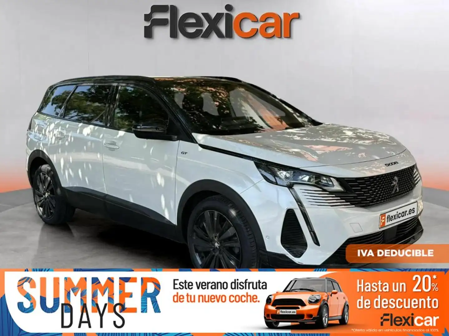 Peugeot 5008 1.5 BlueHDi 96kW S&S GT EAT8 Blanc - 1