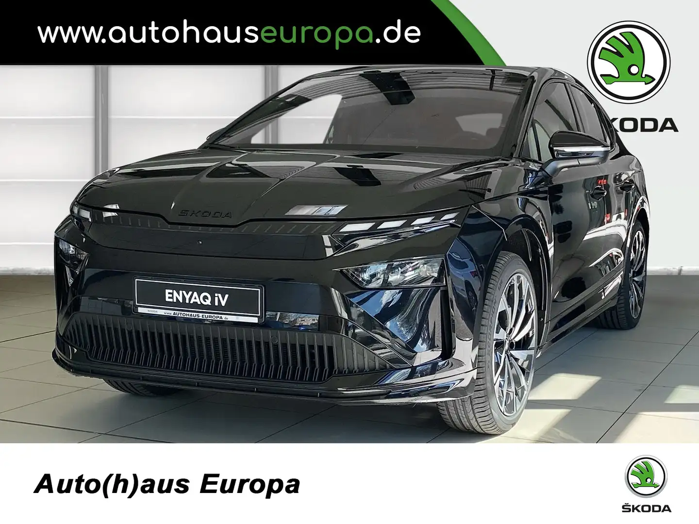 Skoda Enyaq Coupé Sportline 85 AHK ACC210 Pano 4xSHZ WSS Černá - 1