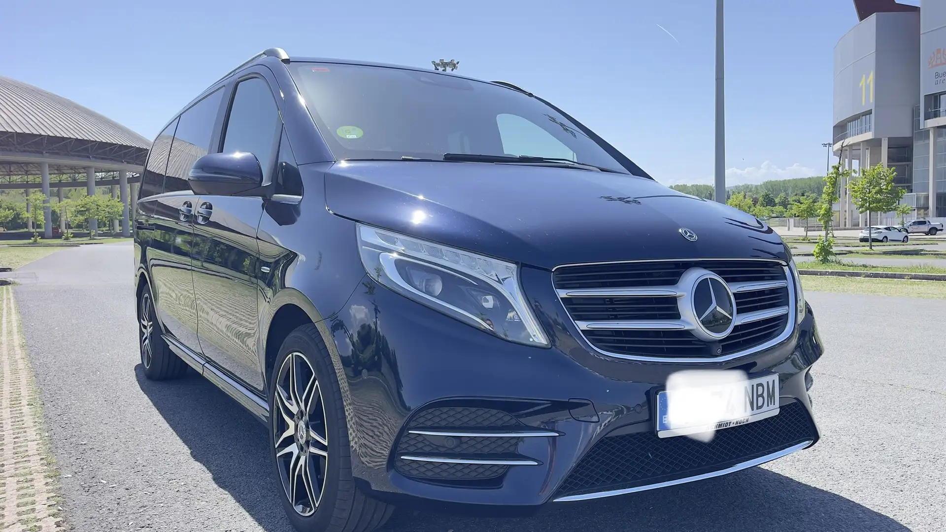 Mercedes-Benz V 250 250d Largo Exclusive 7G Tronic Azul - 1